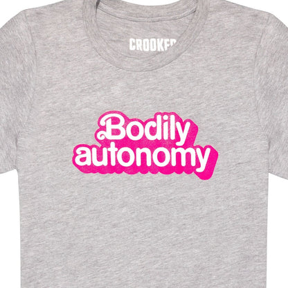 Bodily Autonomy T-Shirt - Grey