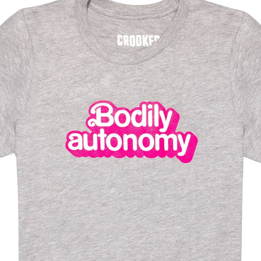 Bodily Autonomy T-Shirt - Grey