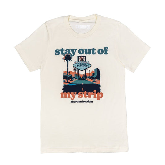 Stay Out Of My Strip T-Shirt