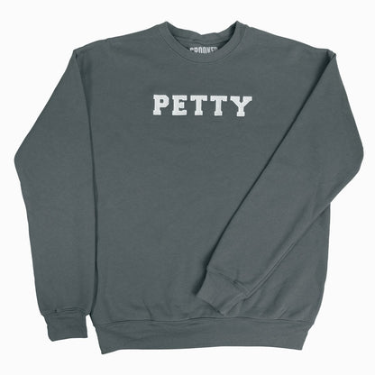 Crooked Petty Crewneck Storm Gray 