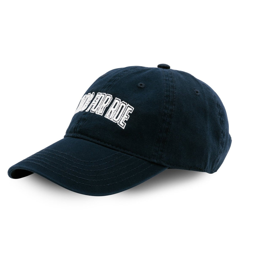 Bros for Roe Navy Dad Hat Side