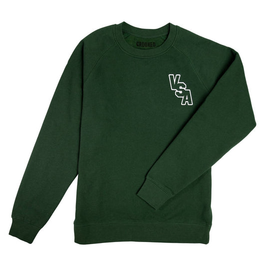 Crooked VSA Crewneck Green