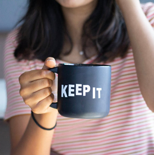 Keep It Coffee Mug Black