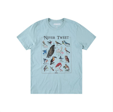 Crooked Never Tweet T-Shirt