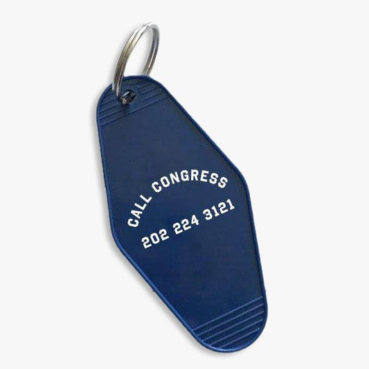 Call Congress Hotel Keychain