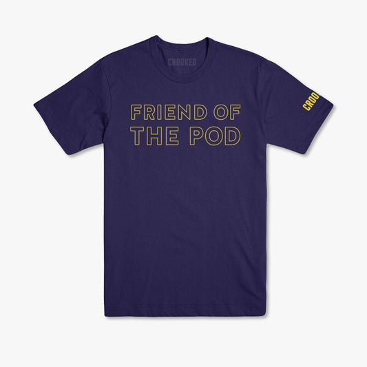 Friend Of The Pod T-Shirt - Navy